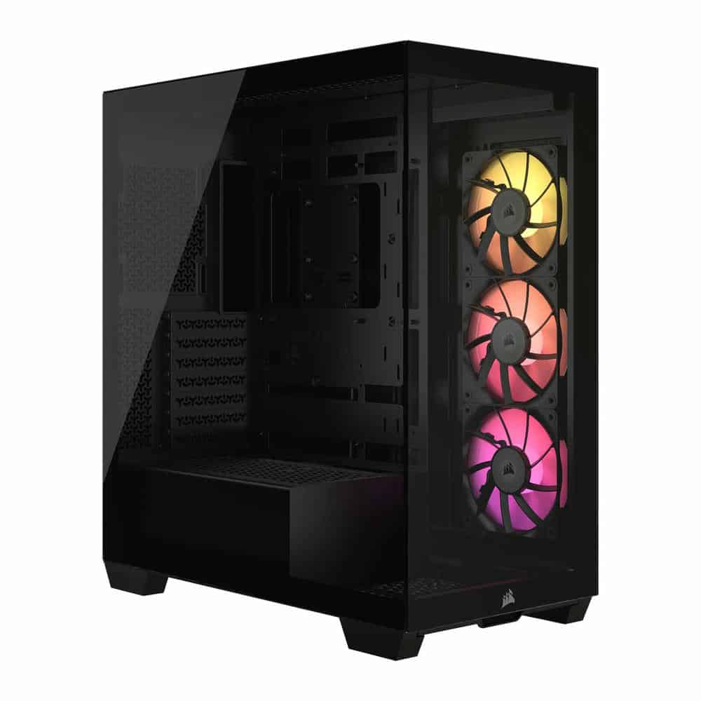 (image for) CORSAIR iCUE LINK 3500X RGB Tempered Glass Mid-Tower PC Case Black